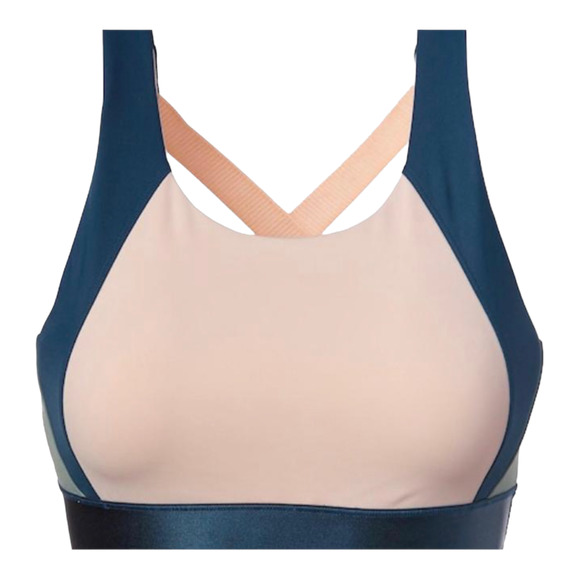 Athleta Other - Athleta Blue Colorblock Power Of She Sports Bra Size M